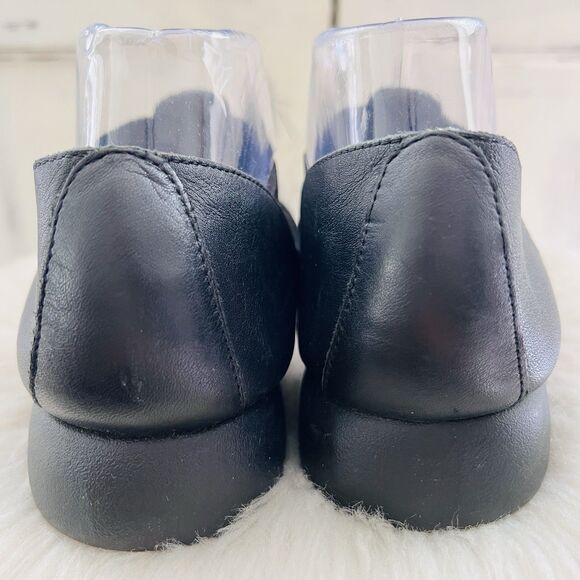 Cabin Creek Black Leather Slip on Comfort Sandals - Womens Size 10M - Picture 5 of 8